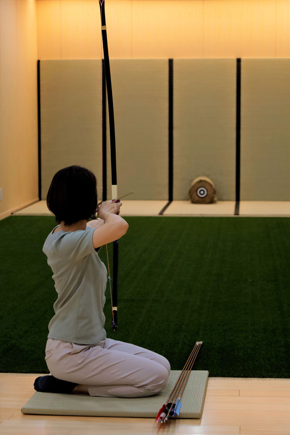 Shihan Mato Archery (5 minutes, 500yen)