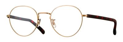 The “EYEVAN tortoise” series was custom-ordered from “osawabekko”, a maker of traditional tortoise shell glasses. The temple on E-0504, part of the capsule collection, was made of tortoiseshell. Although it is a classic Boston shape, the gloss of the tortoiseshell temple gives it a high quality impression.