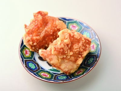 Juicy fried chicken (2 pieces) 180yen