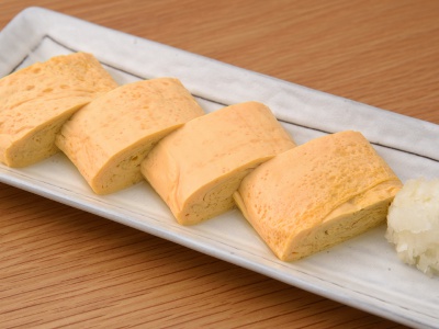 Japanese-style rolled omelet 910 yen