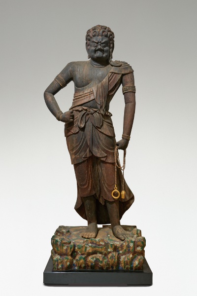 愛知県指定有形文化財 不動明王立像 平安時代後期 普門寺。