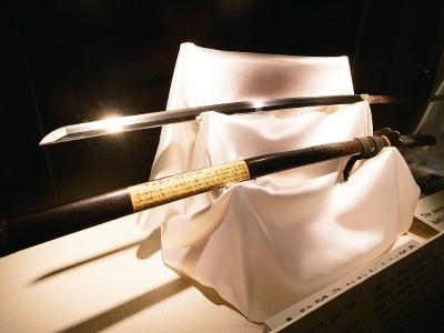 The sword which Kondo Isami used