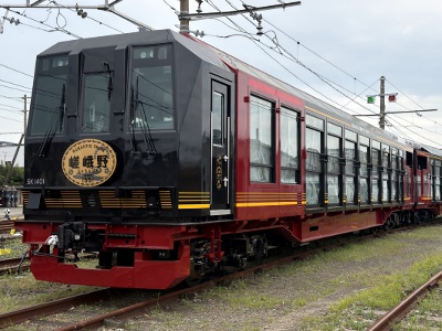 Be sure to check out the new train cars that will debut in the spring of 2027! Provided by: Sagano Scenic Railway Co., Ltd.