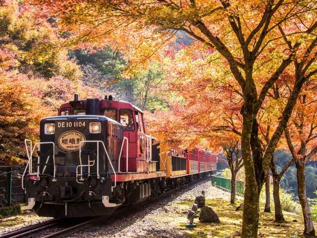 嵯峨野トロッコ列車 vol21 タイアップ