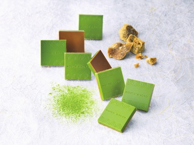 Kokutoh & Uji Matcha Chocolate 1026yen (tax included)/18 sheets