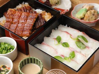 菊川ひつまぶしと鯛茶漬けの食べ比べ6,180円