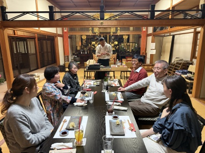 お寺×出張シェフ！一風変わった美食体験