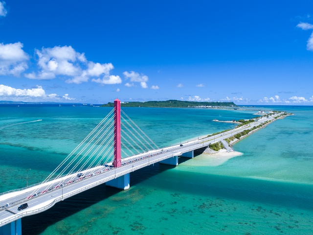 沖縄1_海中道路