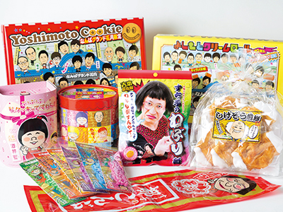 Official goods include stationery and sweets. All Yoshimoto entertainment products are here. It is also recommended for those who are looking for unique Osaka souvenirs.