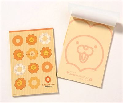 Memo pads (A6 size) 300 yen each