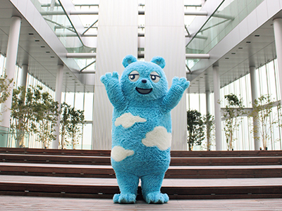 This is Abeno Bear that the official character of observation deck.