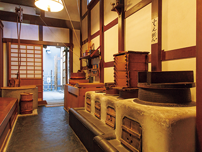 The Machiya (a town house) on the 9th floor is faithfully reproduced to the interior. You can see the real life at that time.