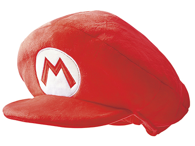 ぬいぐるみハット3500円
これがあれば、誰でもマリオになれる！