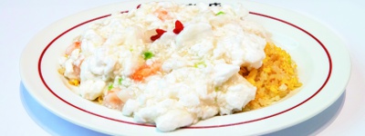 大衆中華さわだ飯店の淡雪炒飯  1350 円
