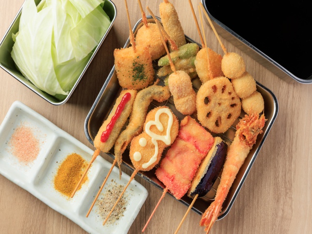 New World Kushikatsu Famous Restaurant Kotetsu Dotonbori Branch_vol.14_I want to go