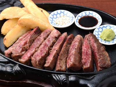  「帆のるぐらんで心斎橋」の神戸牛ステーキ 20,000円