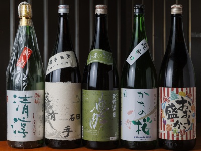 大阪の地酒グラス550円～