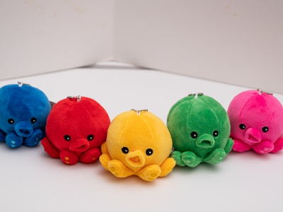 Tako-san Plush toys 770 yen each
