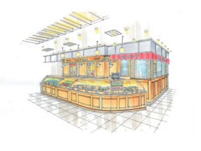 Toyotei DELI is located on the basement floor of Osaka Takashimaya. It offers a wide variety of take-out menu including prepared dishes and boxed lunches.