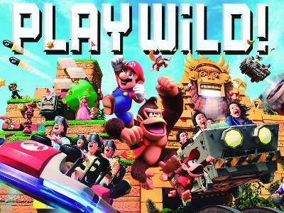 2021年のオープン以来人気が続く「スーパー・ニンテンドー・ワールド」。入場には整理券などが必要なので注意。2024年末には新エリア「ドンキー・コング・カントリー」が登場。トロッコでジャングルを駆け抜ける迫力満点のライド「ドンキーコングのクレイジー・トロッコ」は必体験！