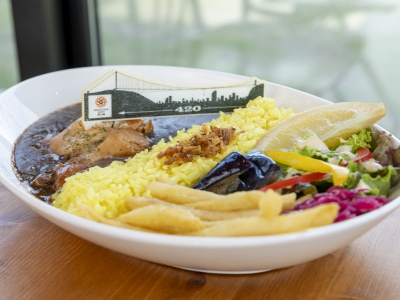 安威川ダムカレー￥1,800