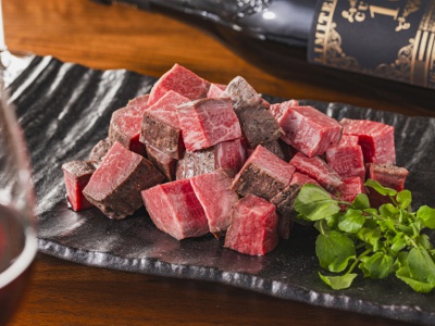 北海道産サロマ牛モモ肉のローストビーフ（ディナータイム限定）